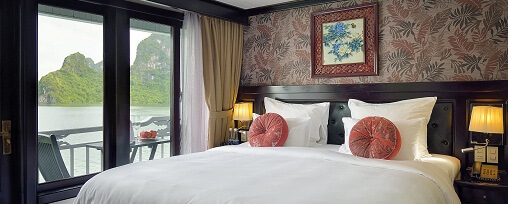 Du thuyền Paradise Luxury - Deluxe balcony